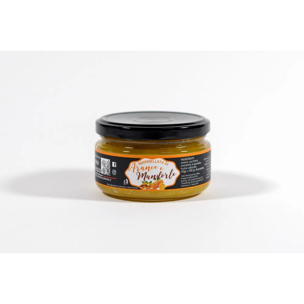 Marmellata Extra Di Arancia E Mandorle Agricook Prodotti