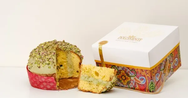 Panettone Al Pistacchio Da Kg 1 AgriCook Prodotti Tipici