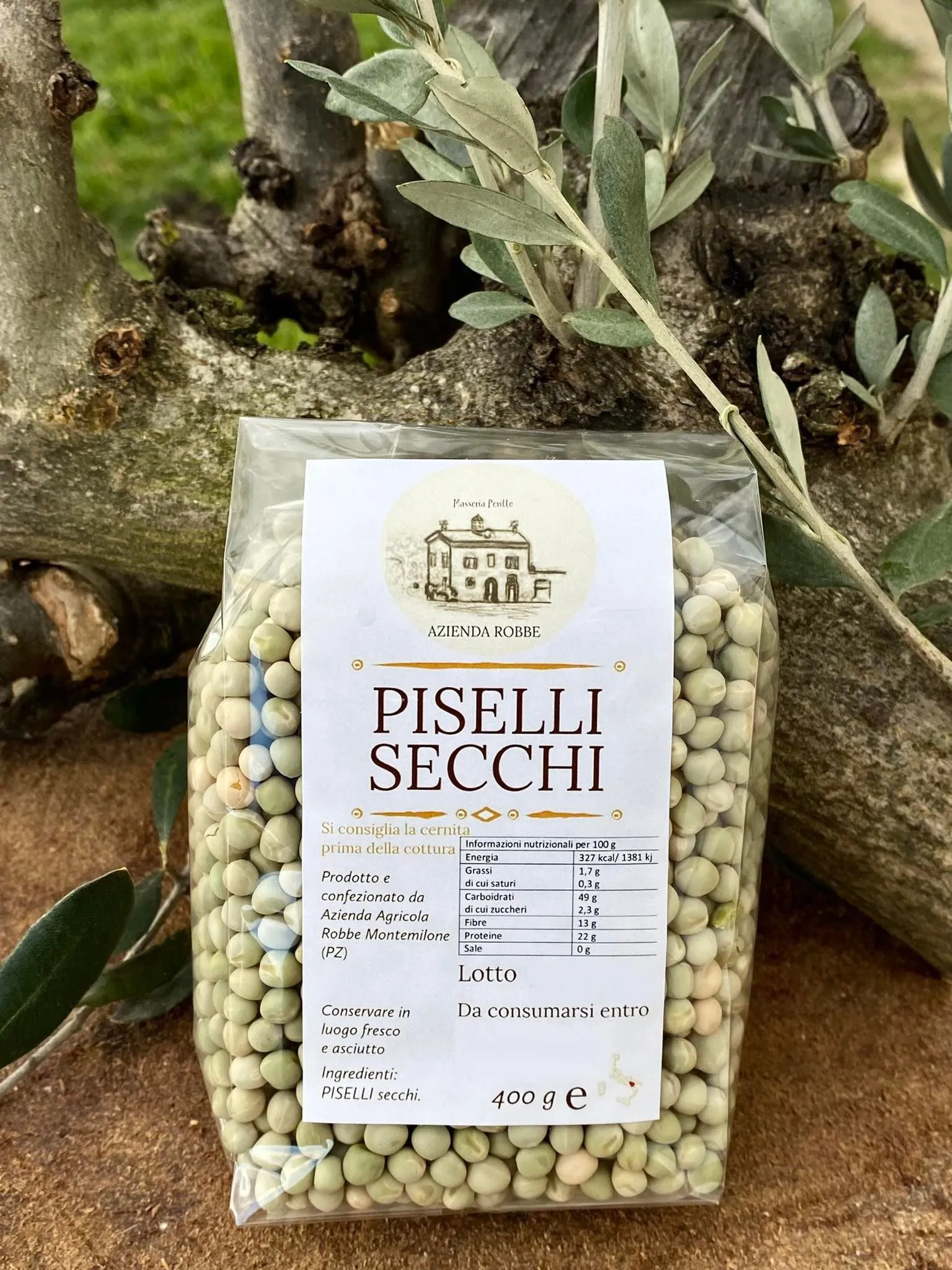 Piselli 400gr  AgriCook prodotti tipici