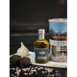 Condimento a base di olio extravergine di oliva aromatizzato al tartufo nero 100ml