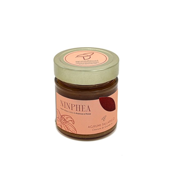 Ninphea - marmellata extra di arancia e rosa