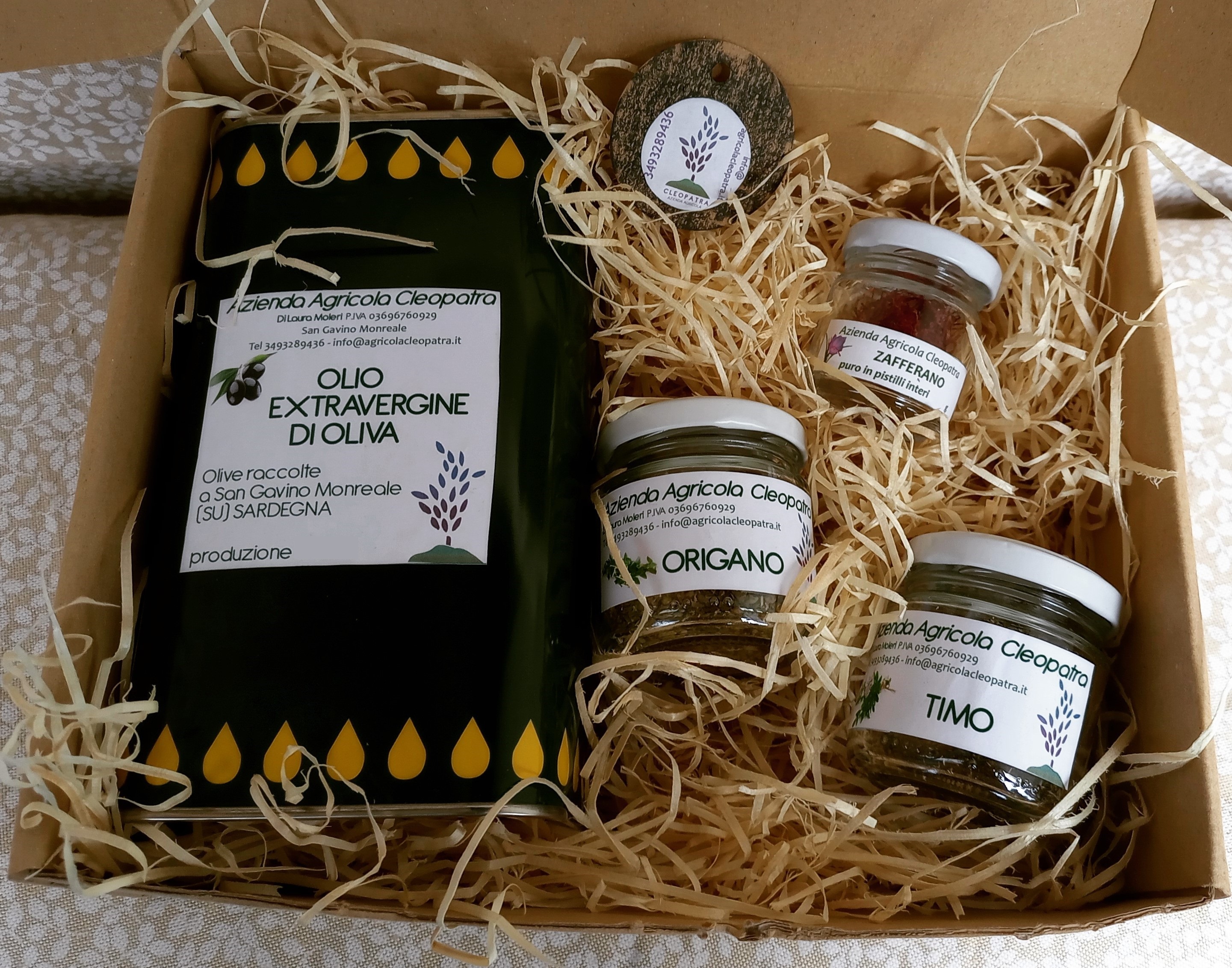 Conf. spezie deluxe (olio extravergine di oliva, origano